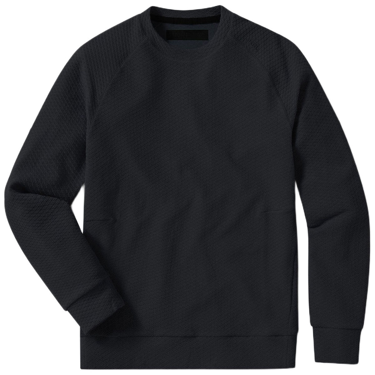 UNRL Men's Black Elevation Crewneck