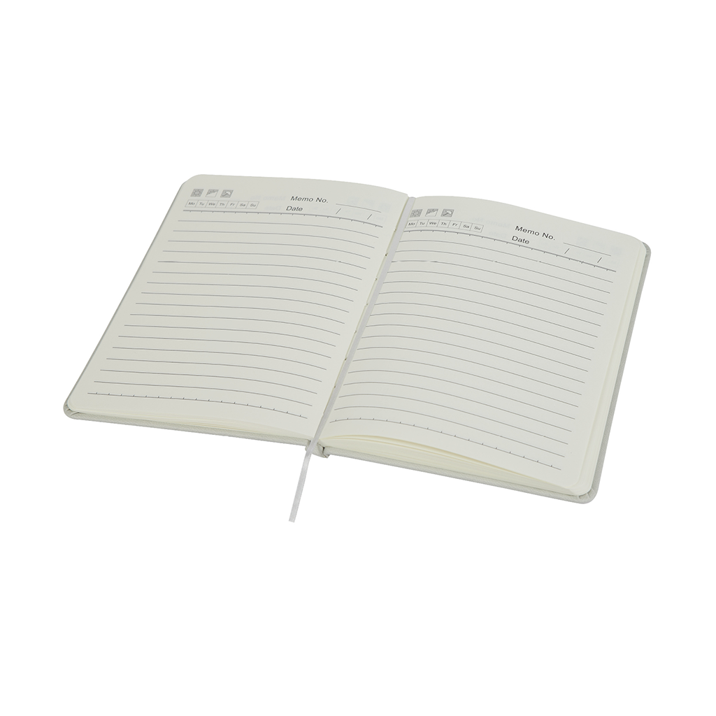 Logomark Grey Manhattan II Gift Set w/Magnetic Journal & Recycled Pen