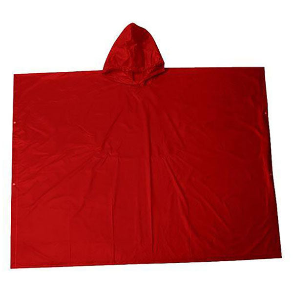 Shed Rain Red Poncho