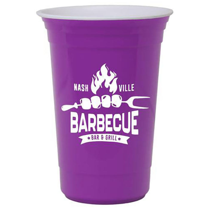 Garyline Violet Varsity Double-Wall Cup with Liner - 16 oz.