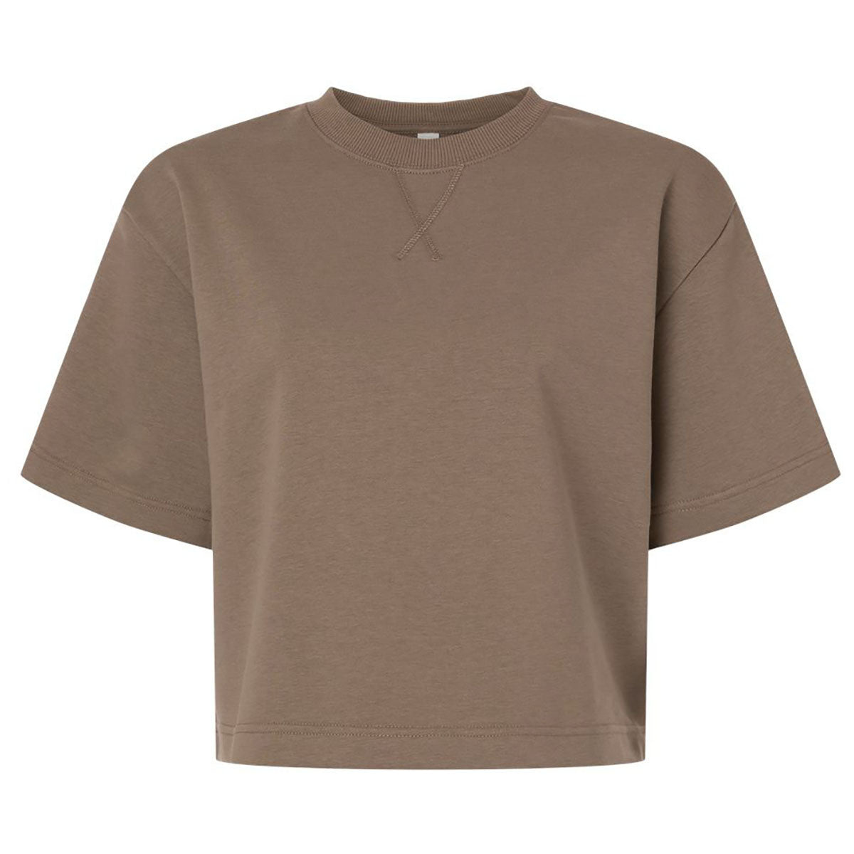 American Apparel Women's Savana French Terry Mid-Length Boxy Top