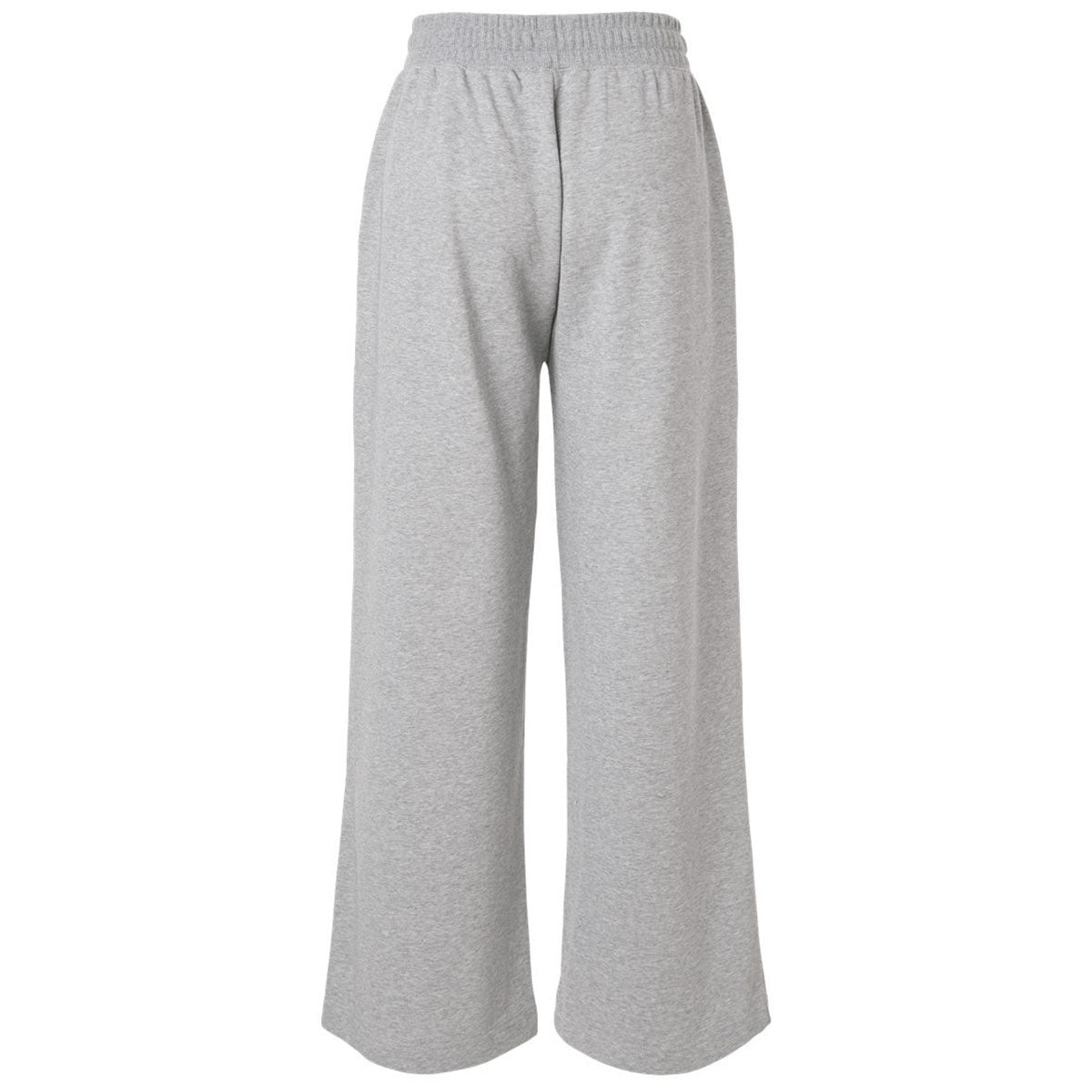 American Apparel Women's Heather Grey French Terry Wide Leg Pants