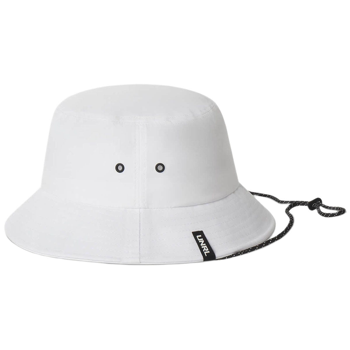 UNRL White DWR Bucket Hat
