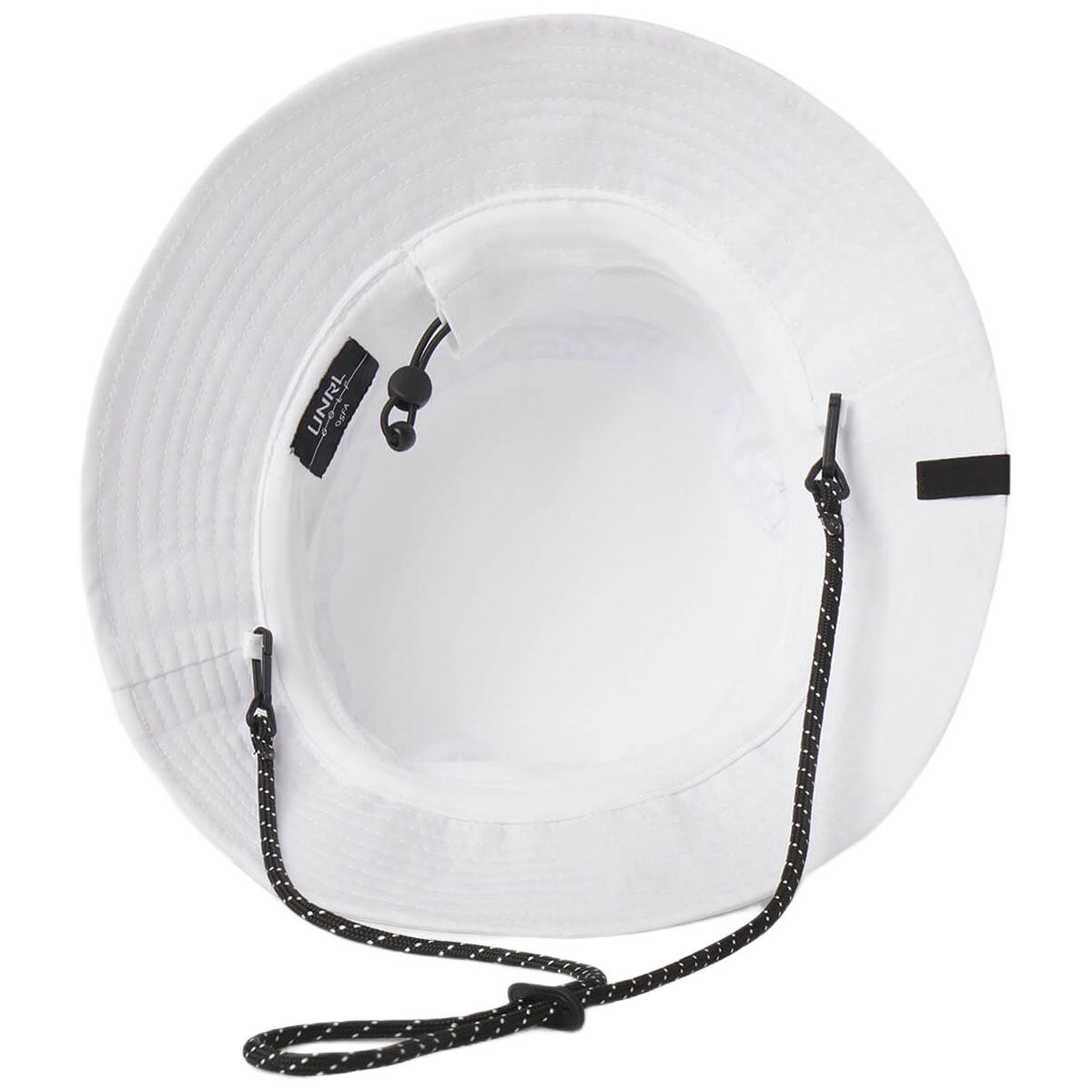 UNRL White DWR Bucket Hat
