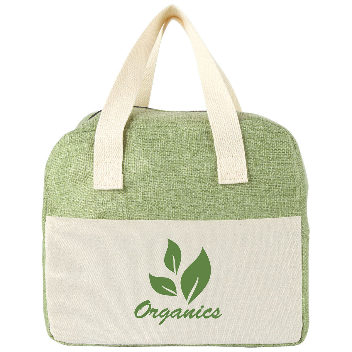 Logomark Green Nika 6-Can Lunch Cooler