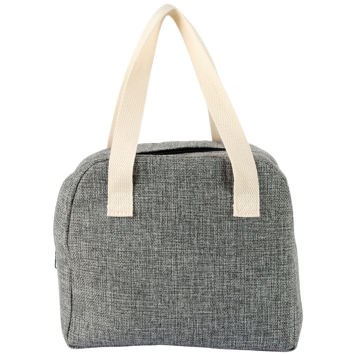 Logomark Grey Nika 6-Can Lunch Cooler