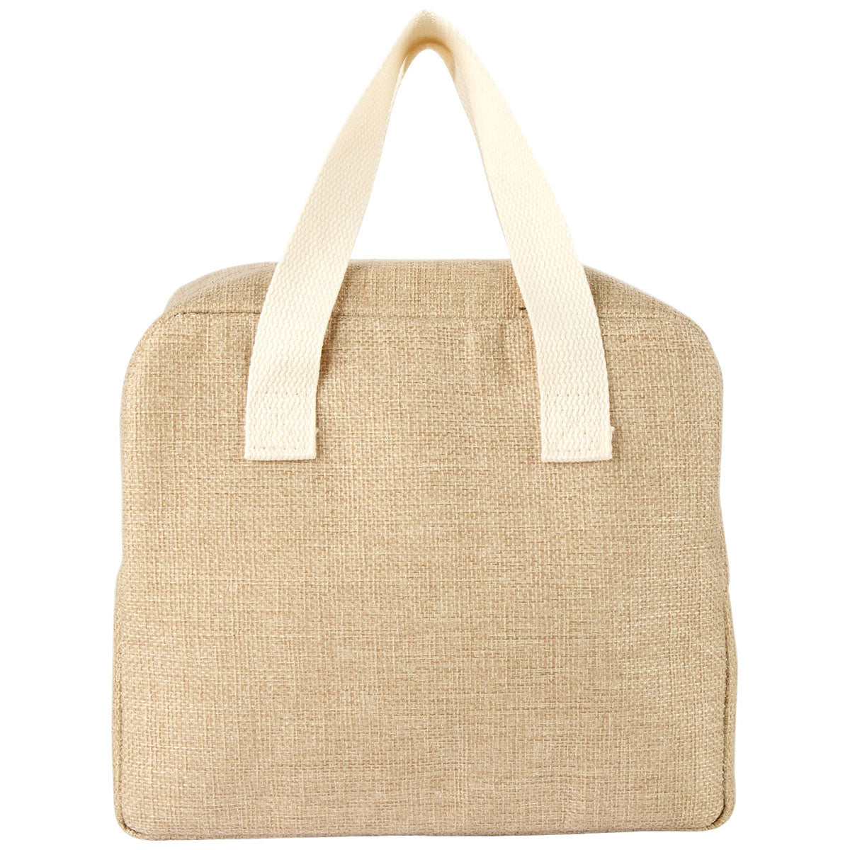 Logomark Natural Nika 6-Can Lunch Cooler