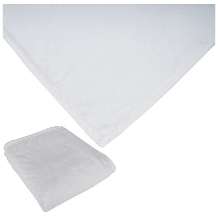 Logomark Cream Fairmont Mink Touch Blanket