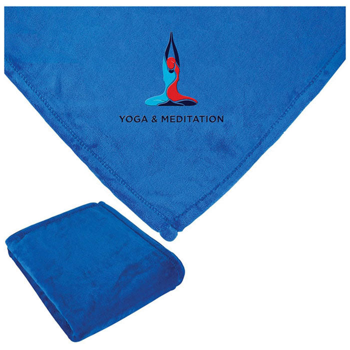 Logomark Royal Fairmont Mink Touch Blanket