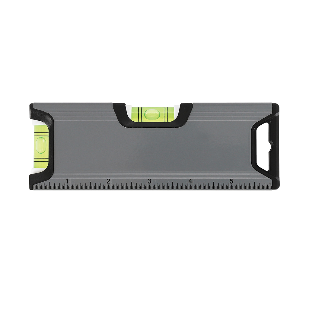 Logomark Grey Harris Recycled Aluminum Spirit Level