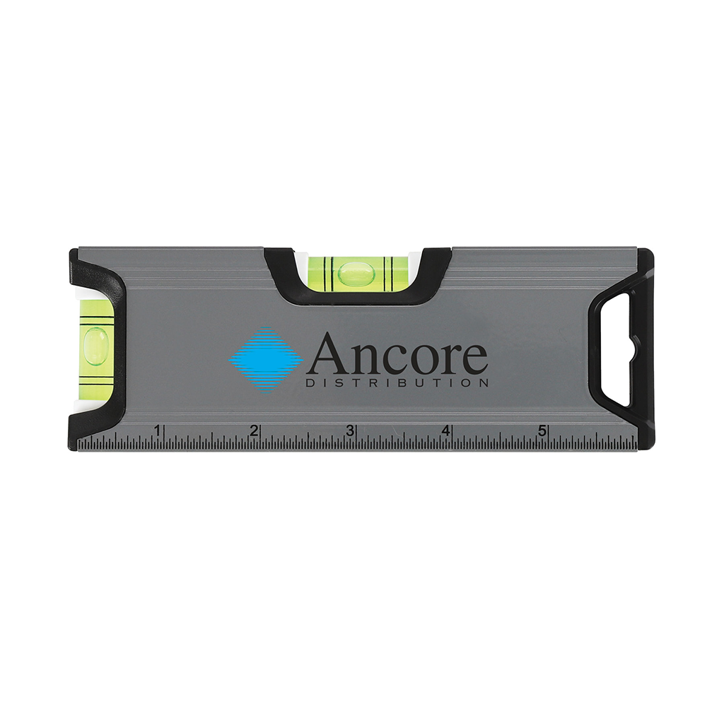 Logomark Grey Harris Recycled Aluminum Spirit Level