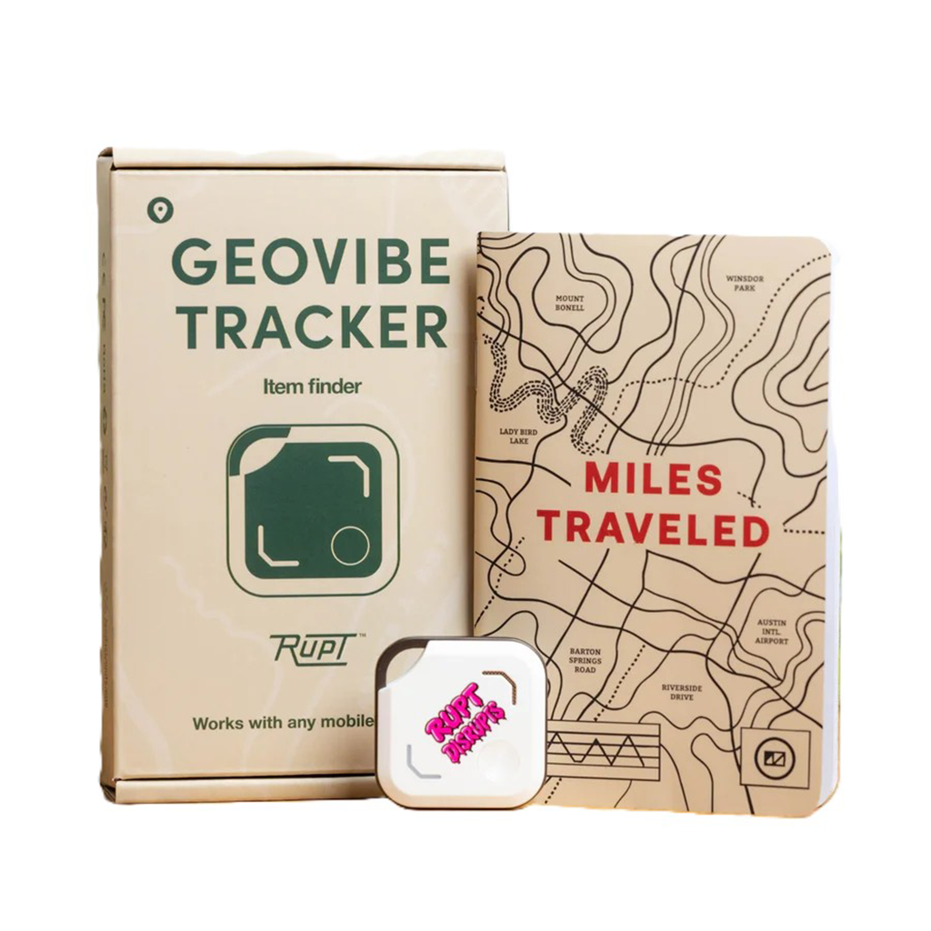 Rupt White Geovibe Tracker