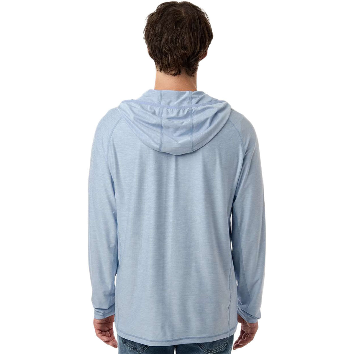 HUK Men's Windsurfer Atoll Half-Zip Hooded Pullover
