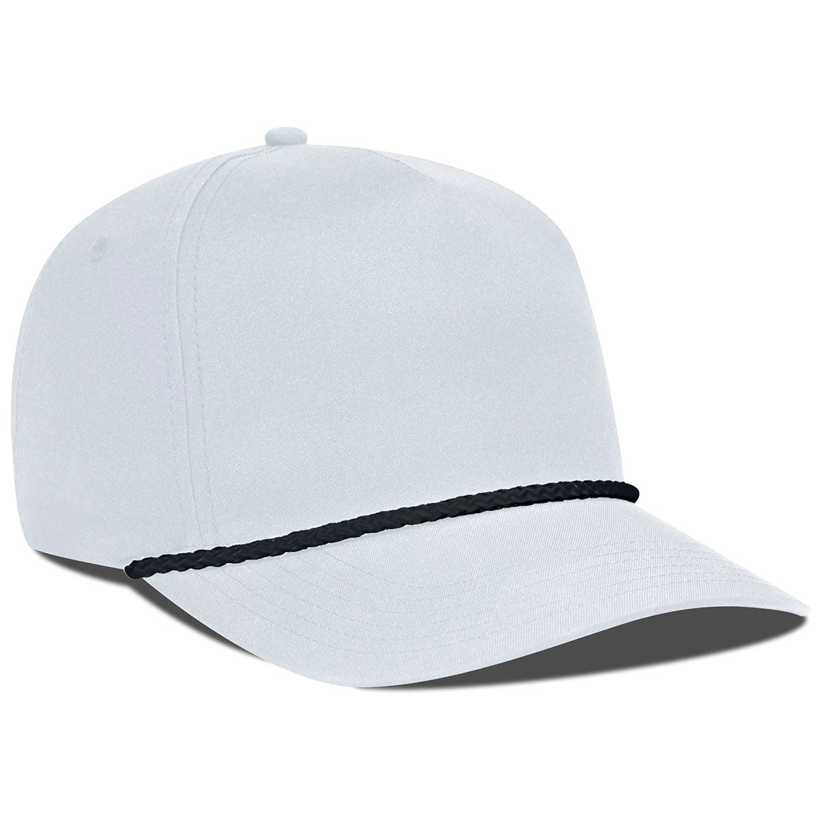 Levelwear White/Black Gambit Recycled Rope Hat