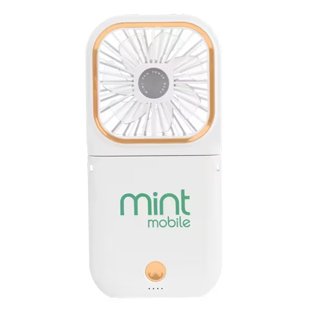 Snugz White Gold Cool Factor Power Fan Stand
