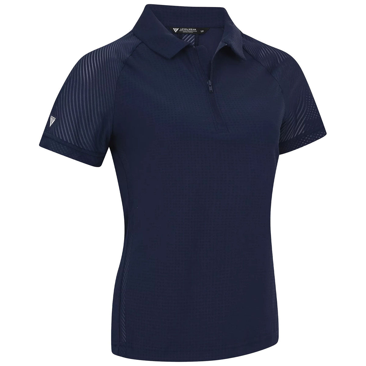 Levelwear Women's Navy Tandem Polo