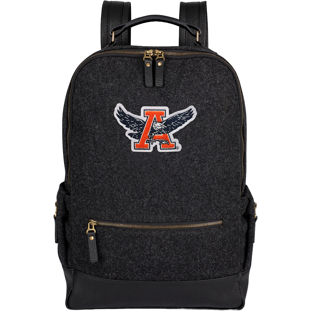 Heritage Gear Black/Black Wool Backpack