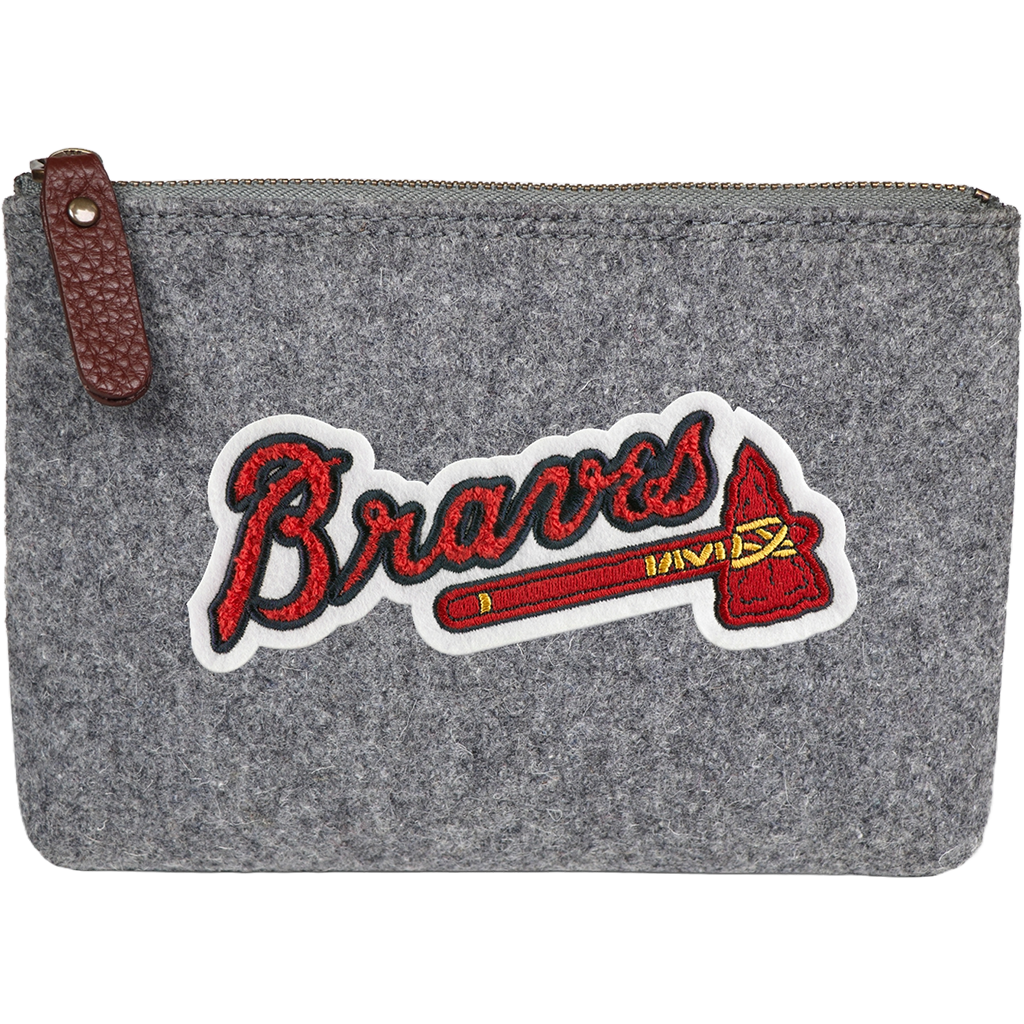 Heritage Gear Grey/Tan Wool Valuables Pouch