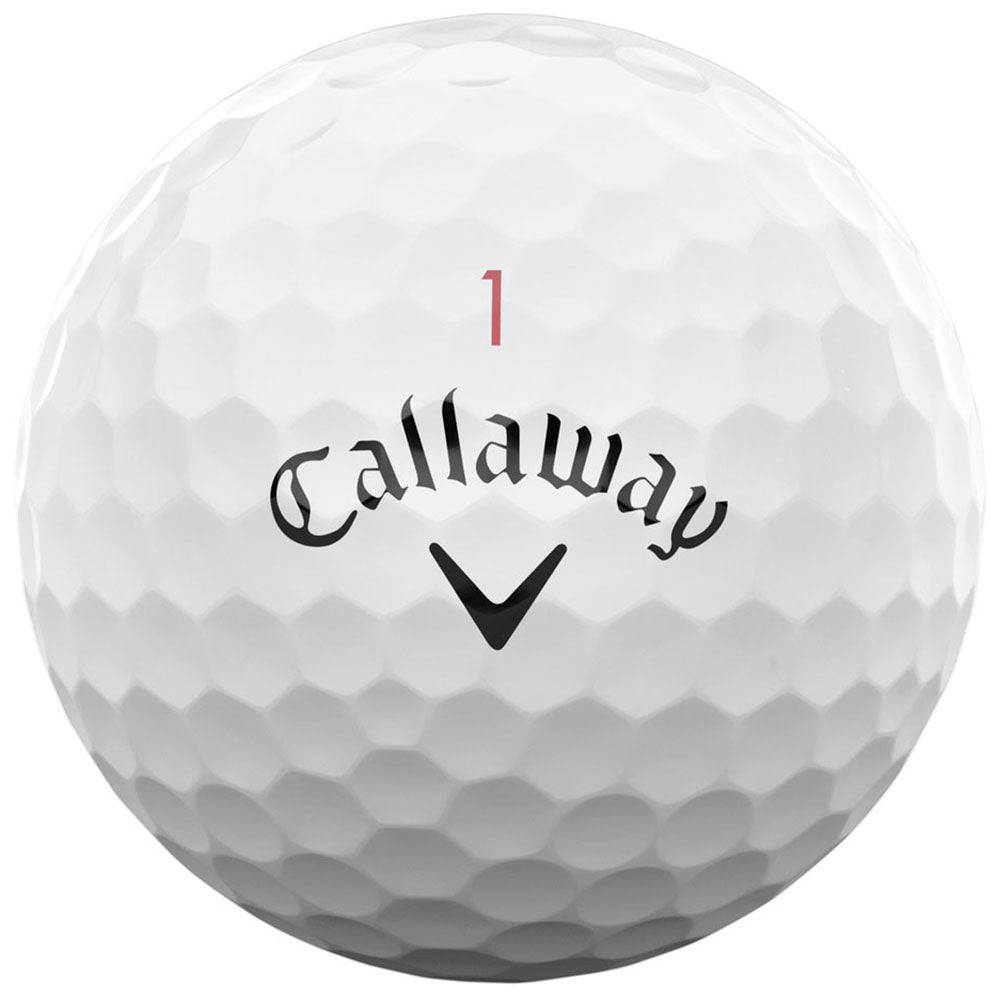 Callaway White Chrome Soft Golf Balls (One Dozen)