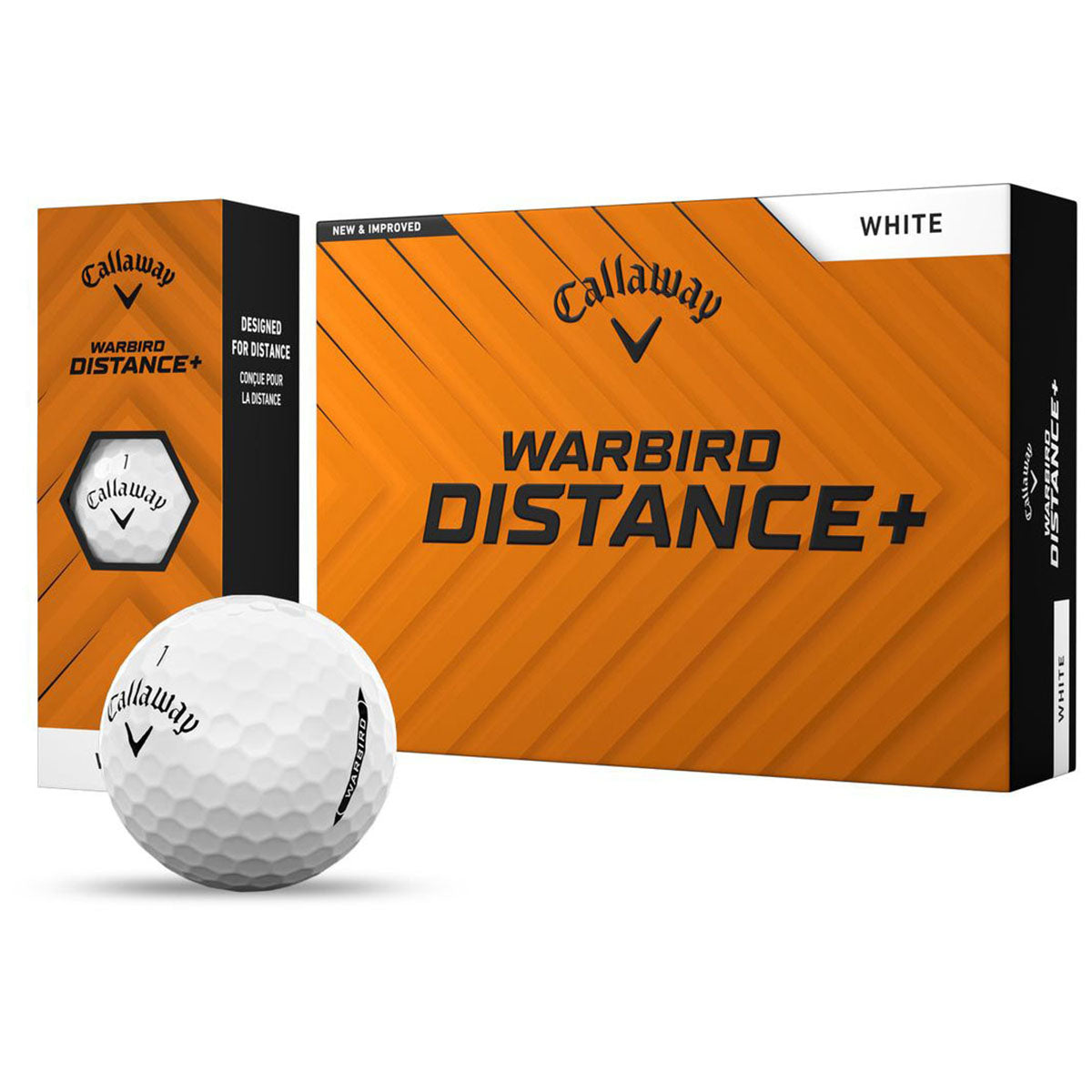Callaway White Warbird Golf Balls (One Dozen)