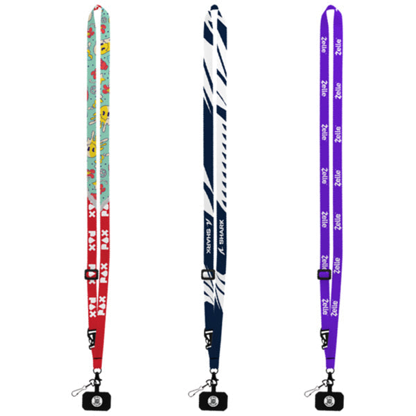 SnugZ Dye Sub Front & Back Import Tacoma Crossbody Lanyard