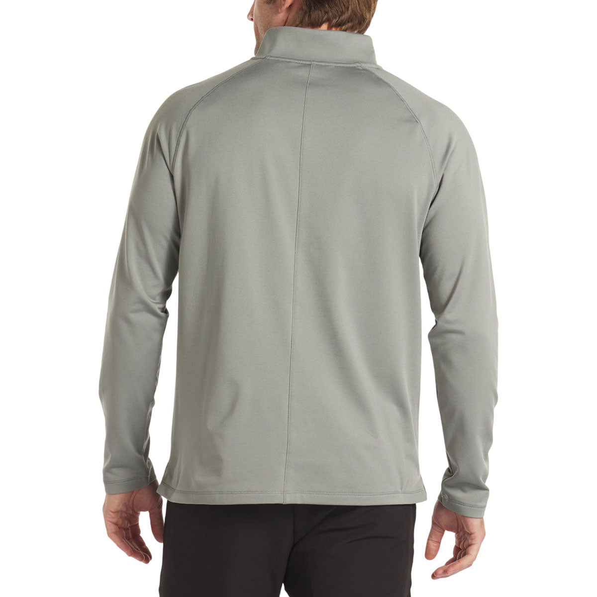UNRL Men's Eucalyptus Interlock Quarter Zip