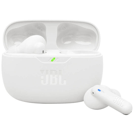 JBL White Vibe Beam 2 True Wireless Earbuds