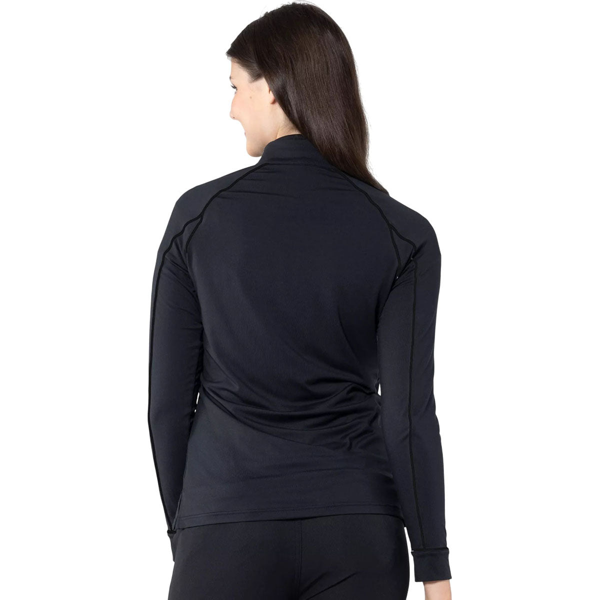 Levelwear Women's Black Kinetic Midlayer Pullover