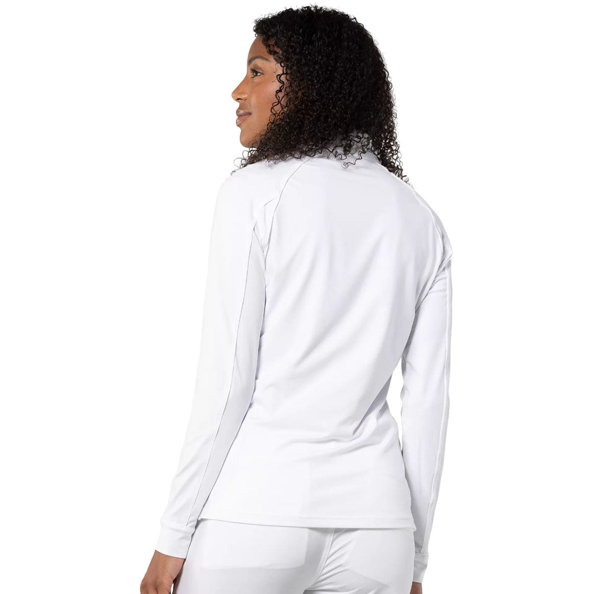 Levelwear Women's White Kinetic Midlayer Pullover