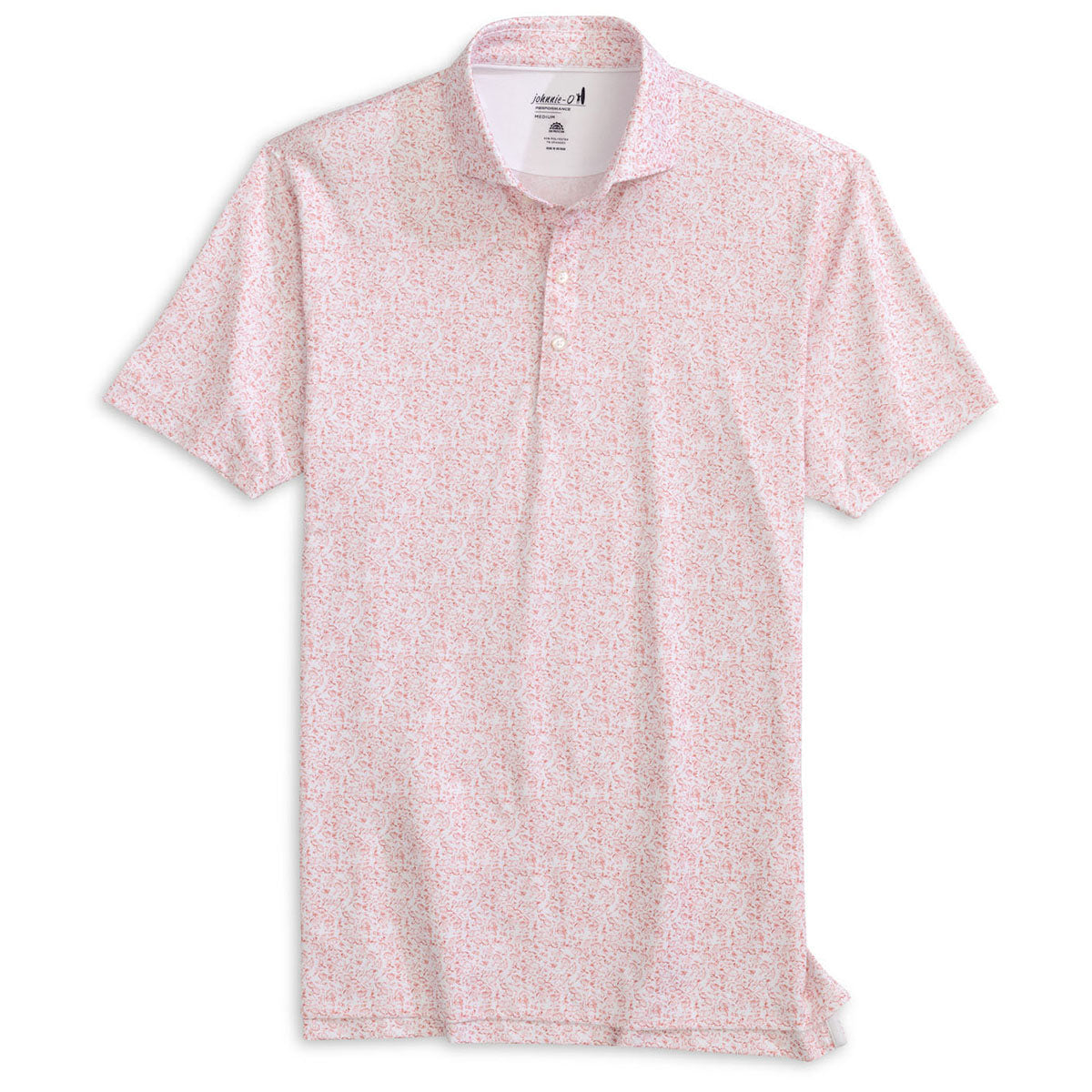 Johnnie-O Men's Lobster Boggings Performance Jersey Polo
