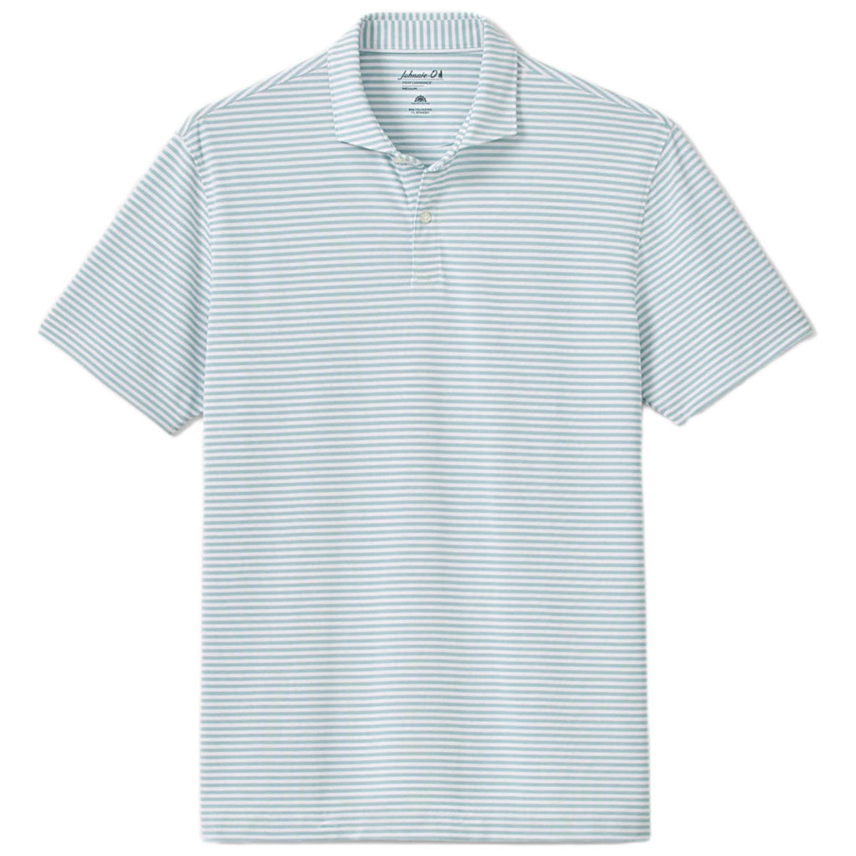 Johnnie-O Men's Sublime Cruz Stripe Performance Mesh Polo