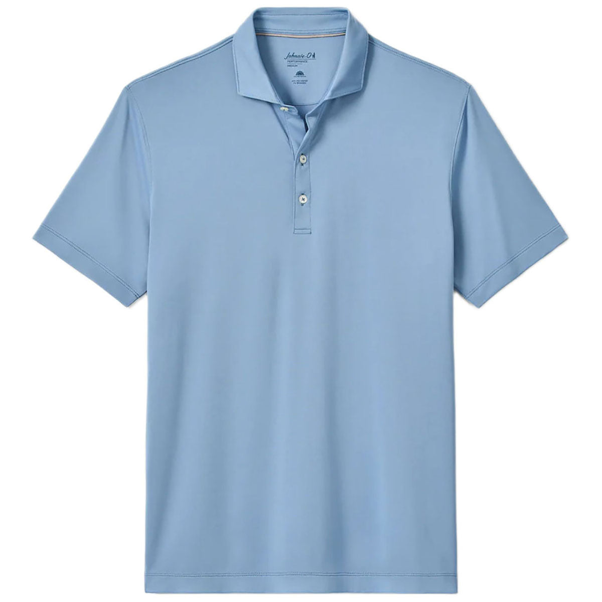 Johnnie-O Men's Carbon Fiber Birdie Solid Jersey Performance Polo