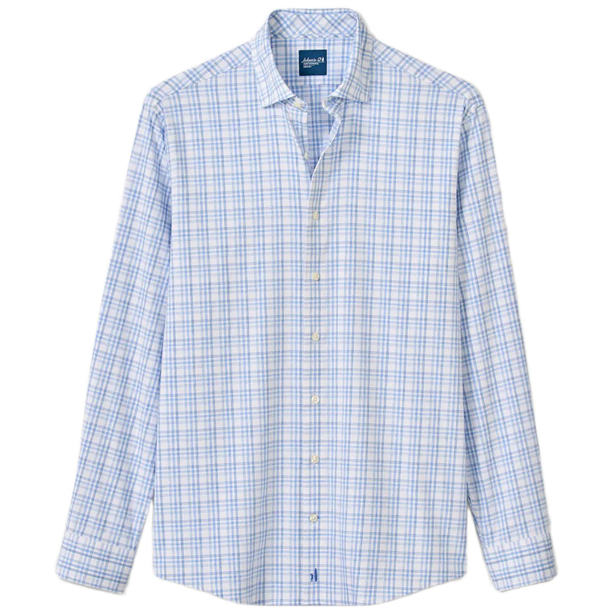 Johnnie-O Men's Wake Rafael Multi Pane Everyday Performance Button Down Shirt