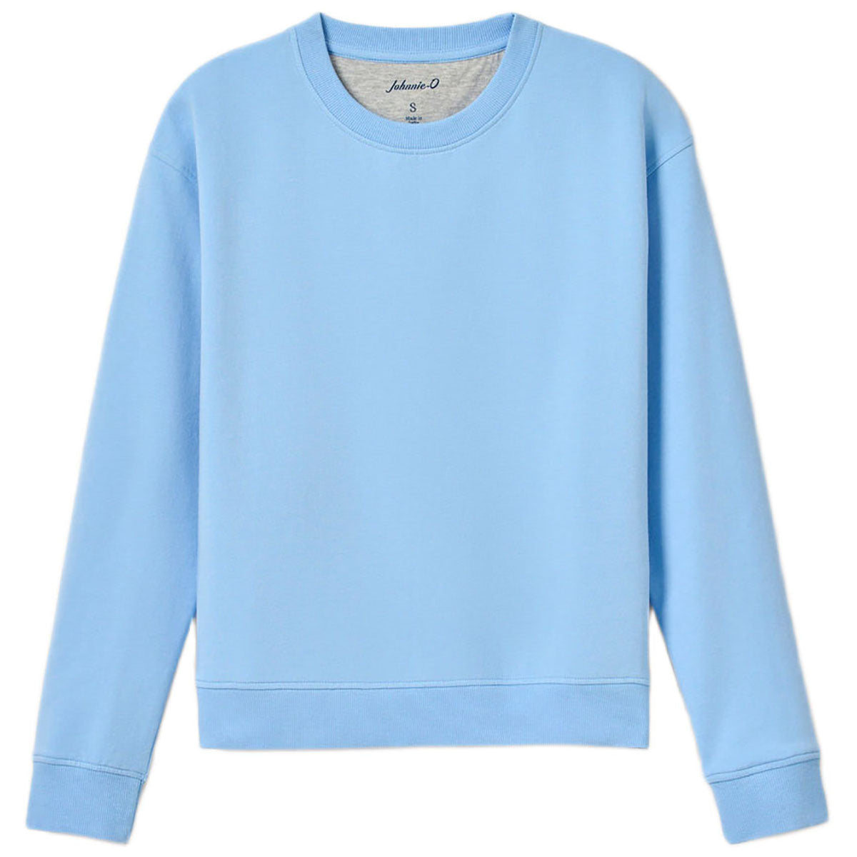 Johnnie-O Women's Gulf Blue Penny Crewneck Sweatshirt