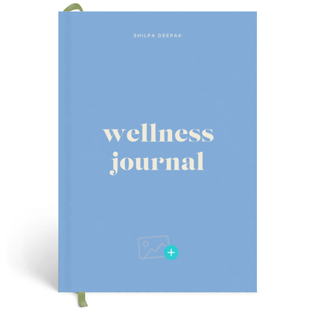 Papier Mid Blue Joy Wellness Journal