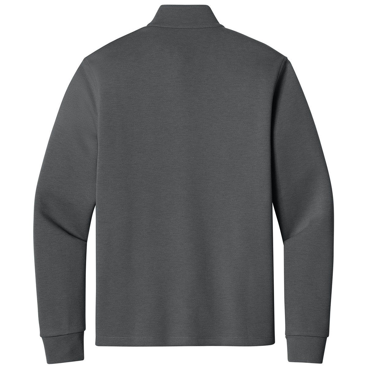 Port Authority Men's Storm Grey Wearever Signature Double Pique 1/4-Zip