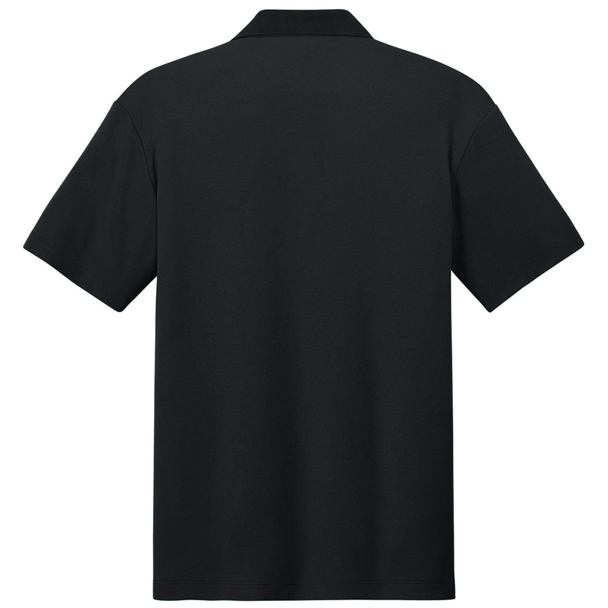 Port Authority Men's Deep Black Plaited Pique Polo