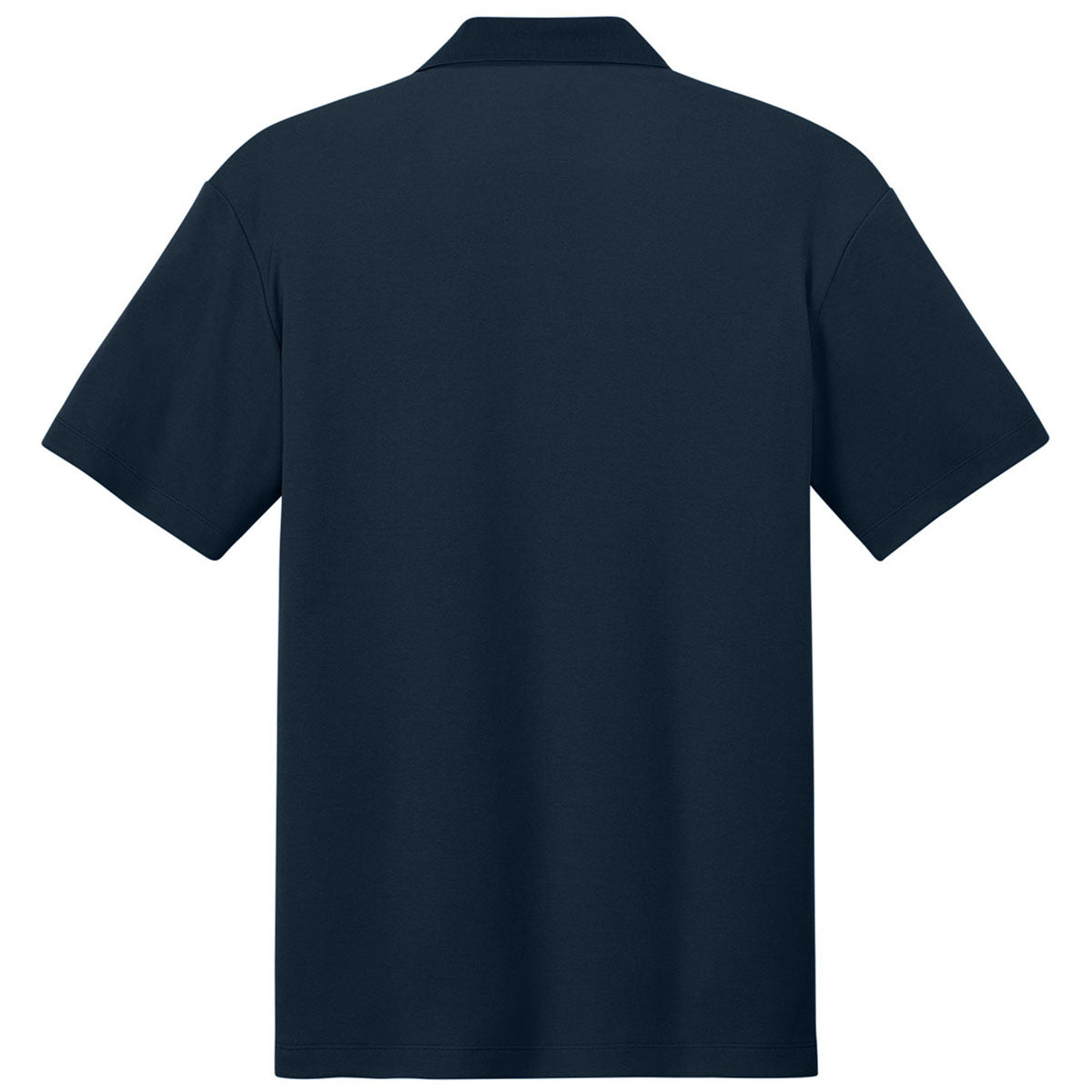 Port Authority Men's Night Navy Plaited Pique Polo