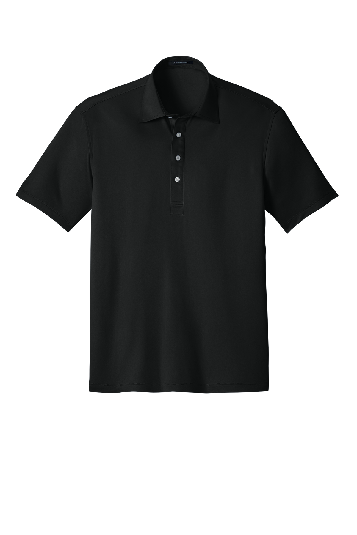 Port Authority Men's Deep Black Shirt Collar Polo