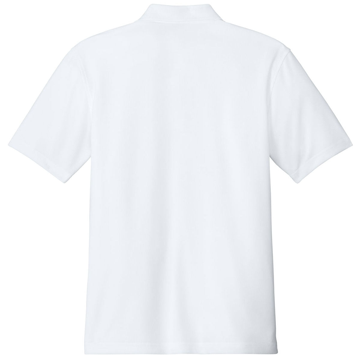 Port Authority Men's White Dry Zone Stain-Release Grid Polo