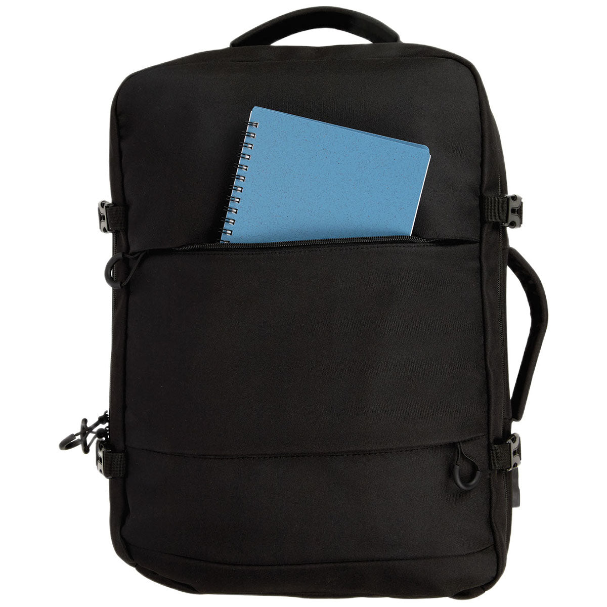 Logomark Black Luca Overnighter Backpack
