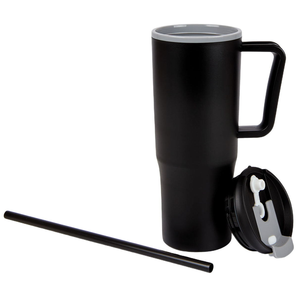 Logomark Black Agnew 30 oz. Double Wall Polypropylene Mug