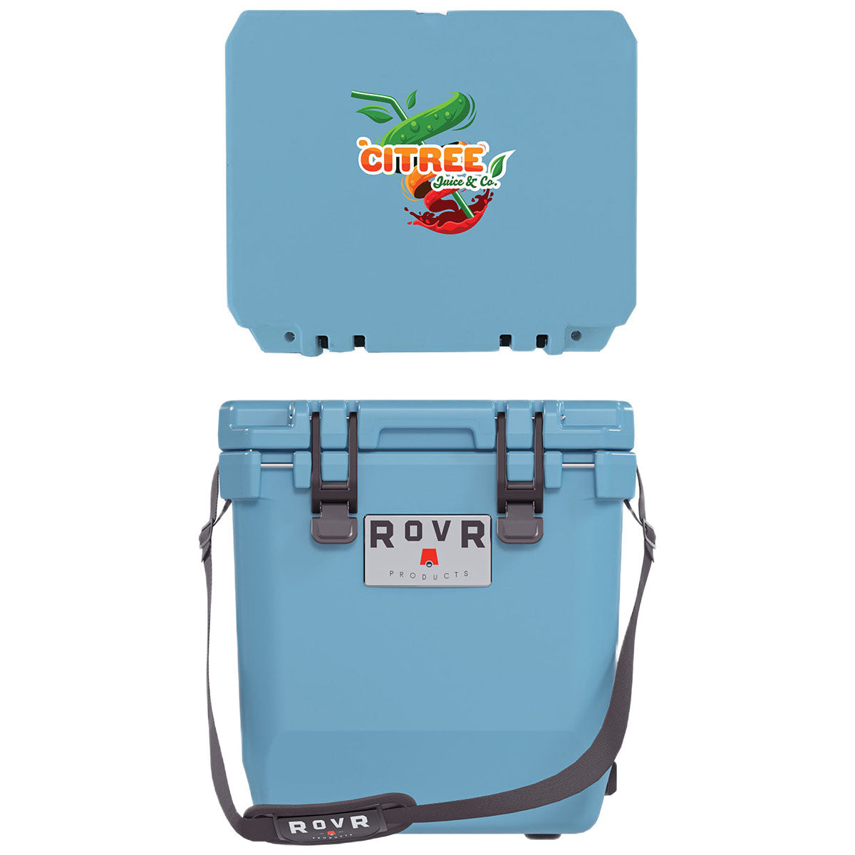 RovR Light Blue CoolR 25qt Hard Cooler