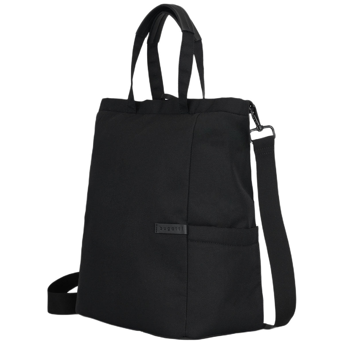 Bugatti Black Madison Convertible Backpack / Tote