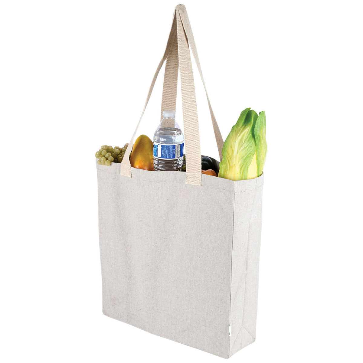 Logomark Natural Olivia 10 oz. Recycled Cotton Convention Tote