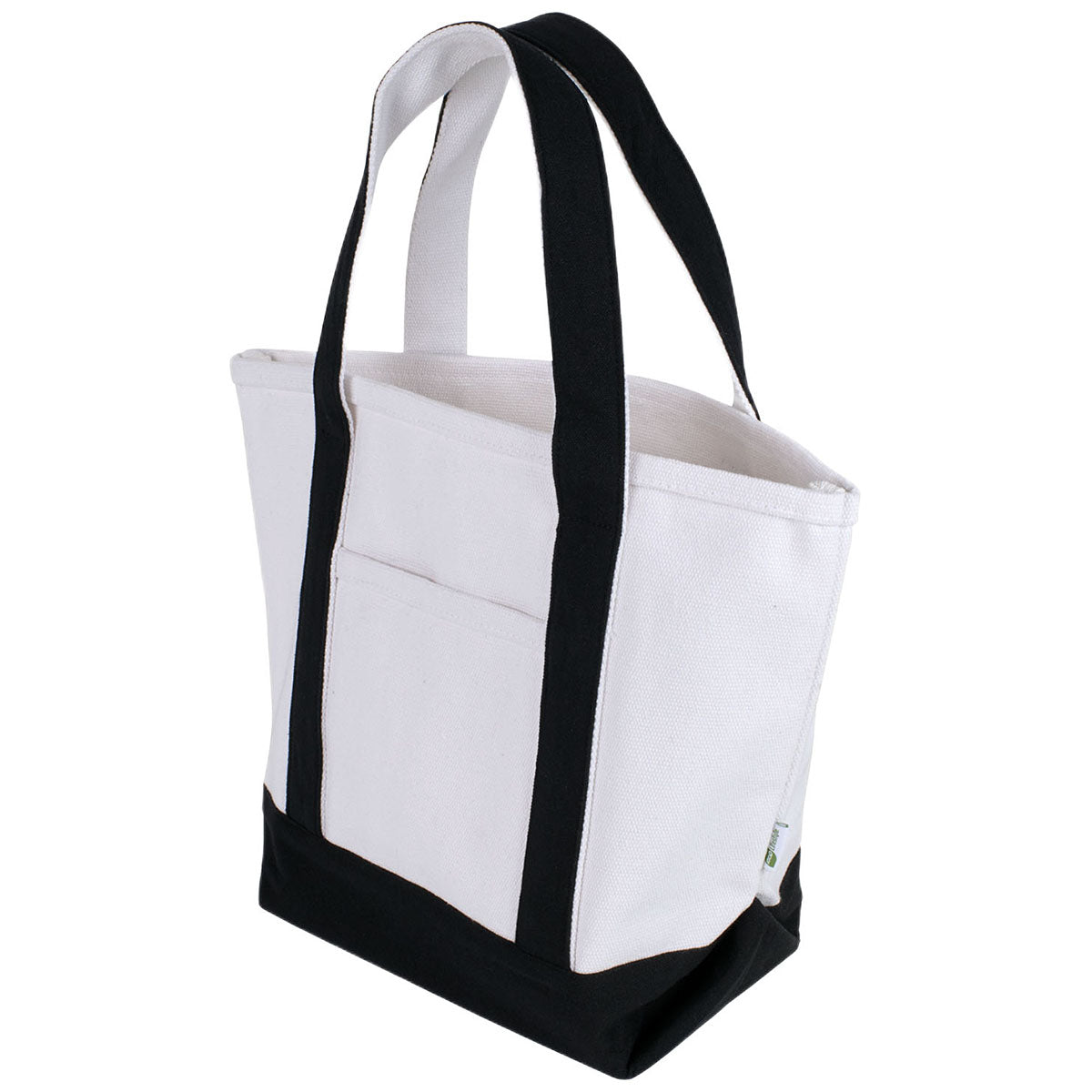 Logomark Black Roan Mini 24 oz. Recycled Canvas Tote