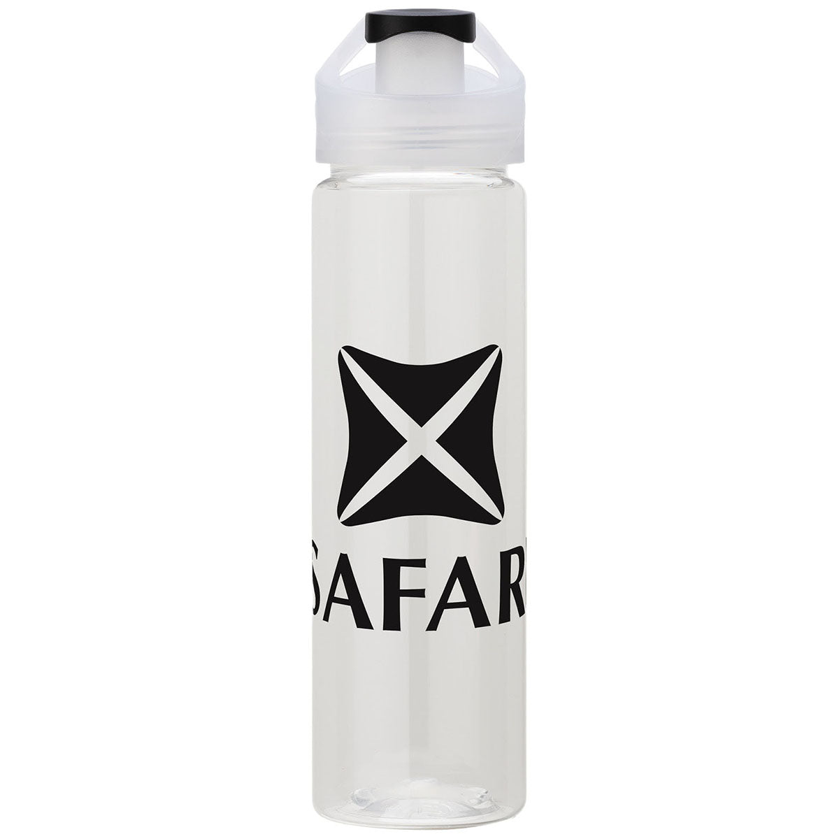 Logomark Black NEWPORT VII 25 oz. PET Bottle with Chug Spout
