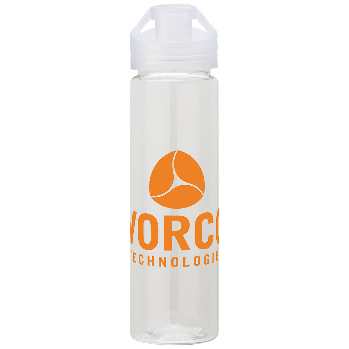Logomark Clear NEWPORT VII 25 oz. PET Bottle with Chug Spout
