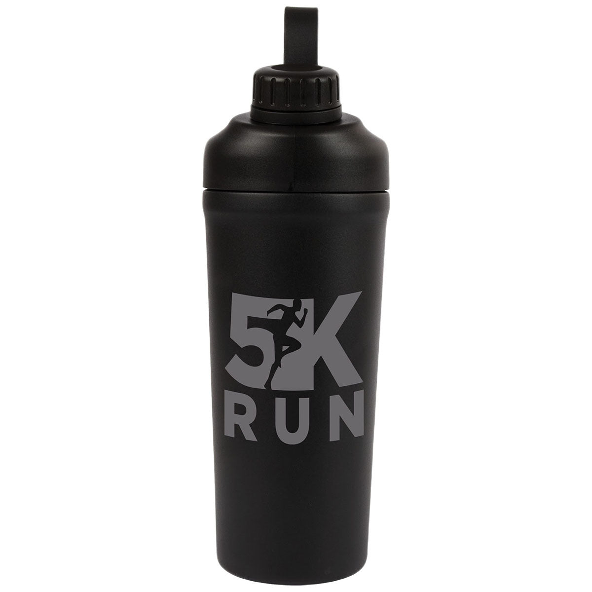 Logomark Black Longden 26 oz. Double Wall, Stainless Steel Shaker Bottle