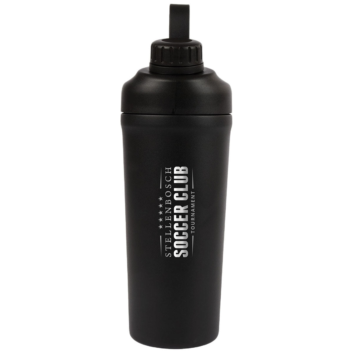 Logomark Black Longden 26 oz. Double Wall, Stainless Steel Shaker Bottle